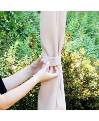 Contemporary Styles Indoor/Outdoor Curtain Panels with Grommet Tops