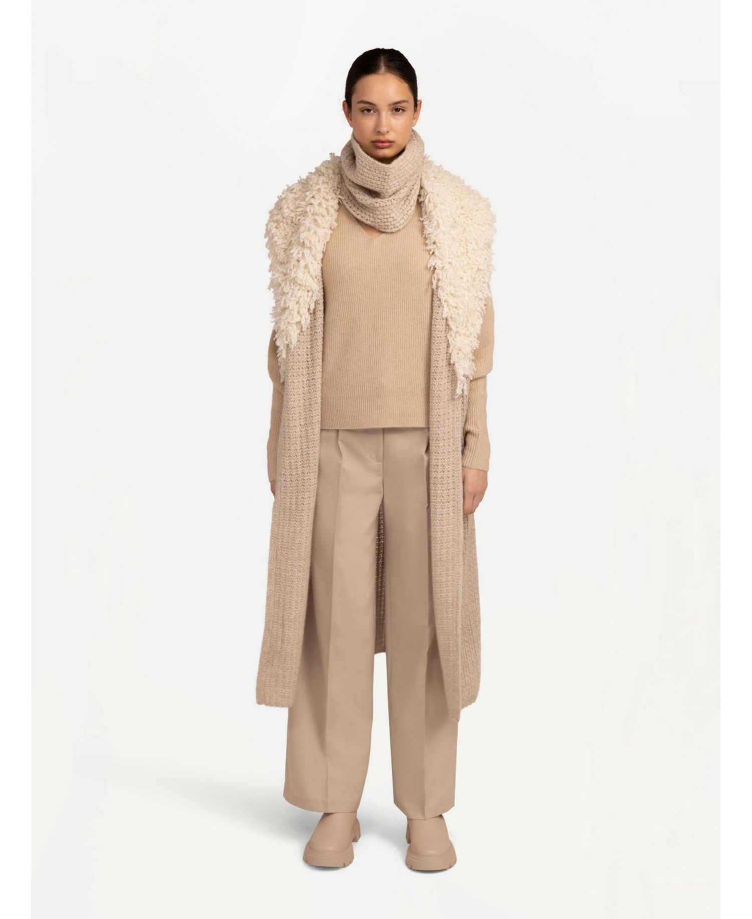 Women's Loop-Stitched Cashmere Vest