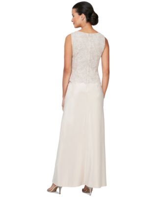 Lace Jacket & Lace-Top Gown