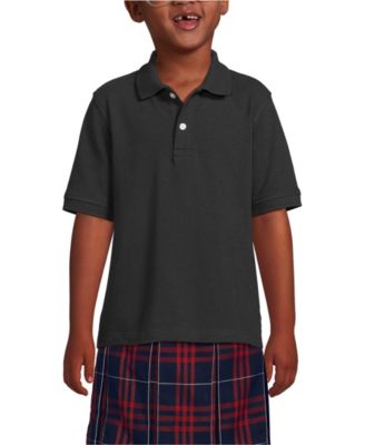 Girls Short Sleeve Mesh Polo Shirt