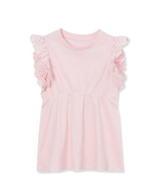 Girls Short Sleeve Peplum Top
