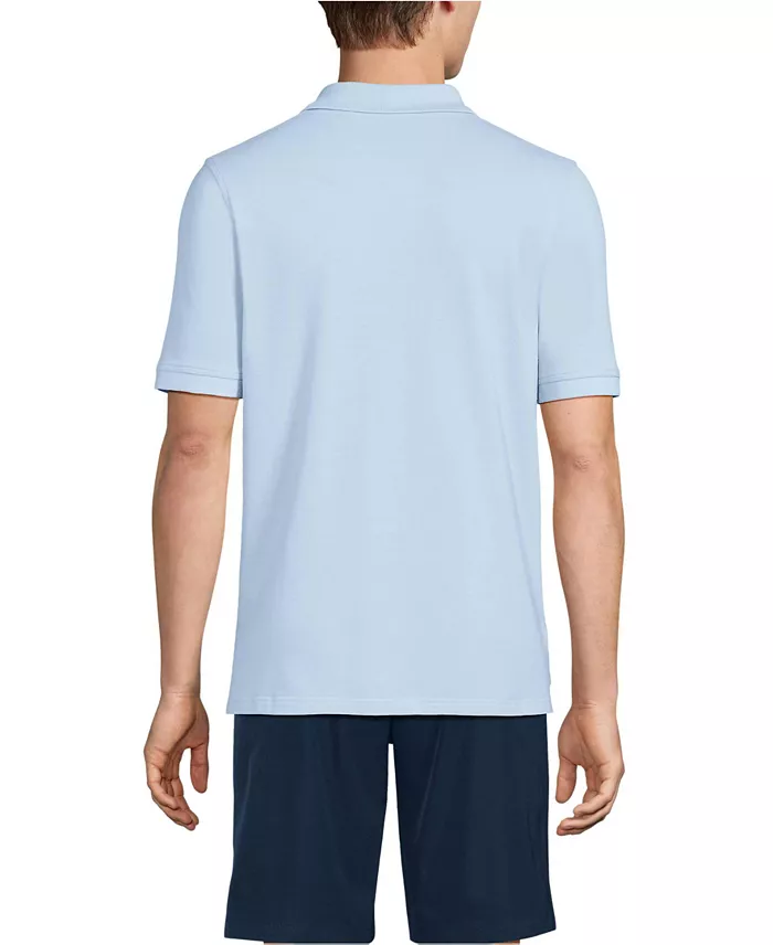 Men's Short Sleeve Mesh Polo Shirt - thumbnail 2