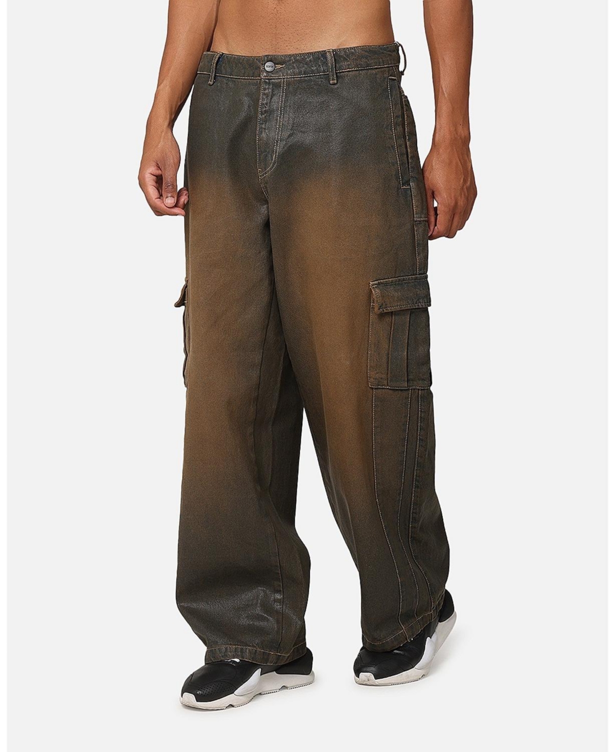 Men's Deployed Parachute Pants - Washed green