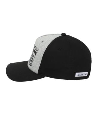 Boys Survival Mode Youth Gray & Black Traditional Adjustable Hat