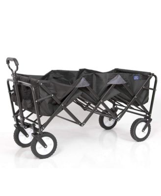 Xtender 52&amp;quot; Extra Long Collapsible Utility Storage Wagon Cart, Black