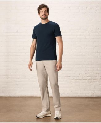 Men's Organic Cotton Luxe Stretch Jersey Slim Crew Neck Tee