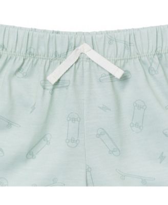 Toddler Boys 3-Piece T-Shirt, Shorts & Pants Pajama Set, Rock & Roll, 5T