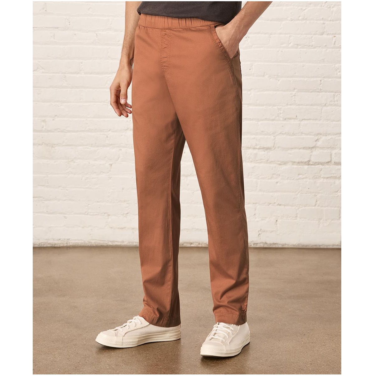 Men's Organic Cotton Daily Twill Midweight Pant - 32" Inseam - Ochre