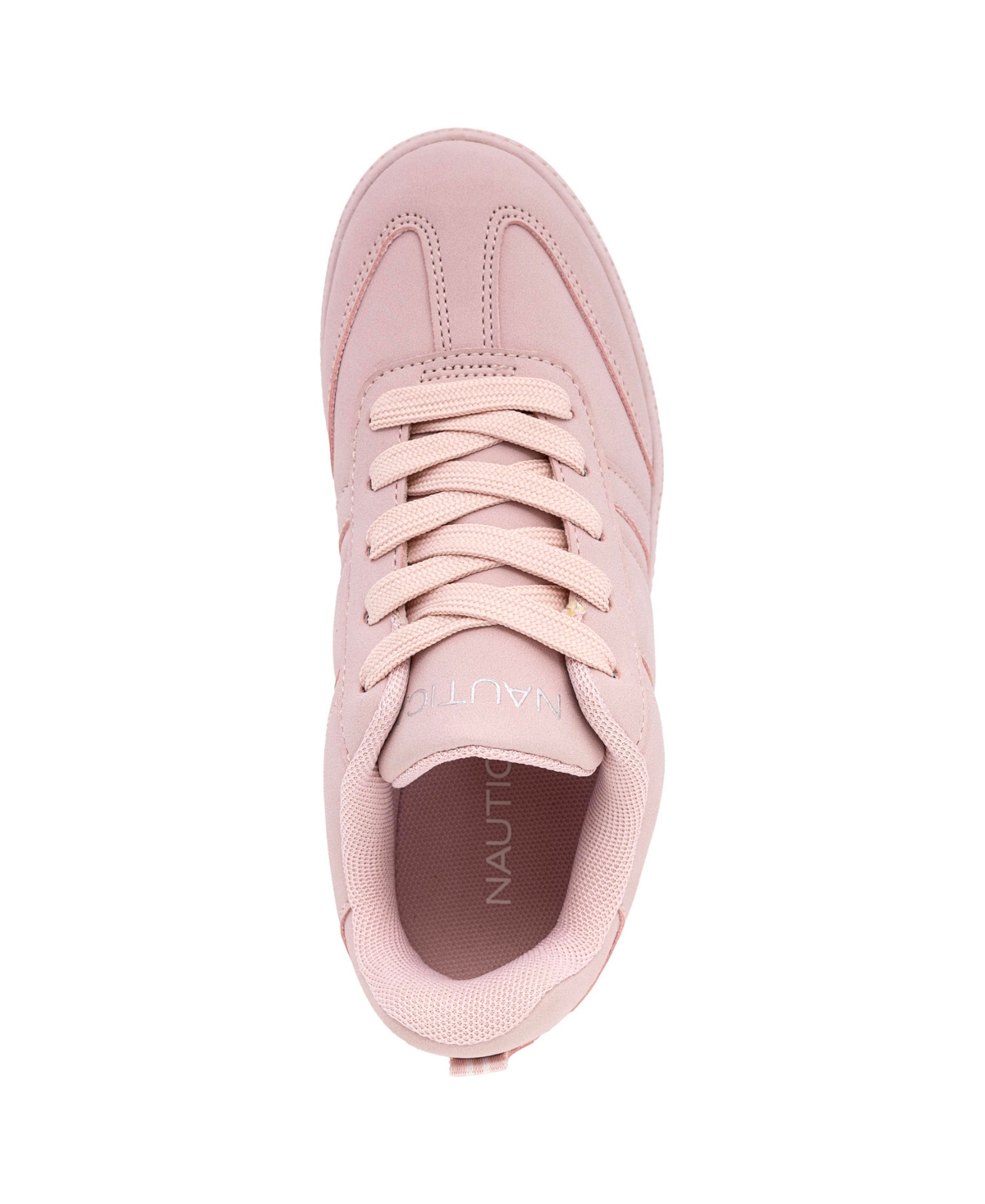 Nautica Little And Big Girls Scott Casual Sneakers In Blush Tonal