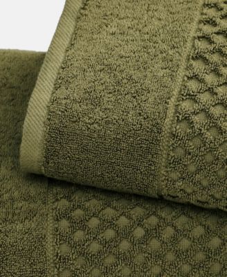 Quick-Drying Cotton Diamond Waffle 6-Pc. Hand Towel Set