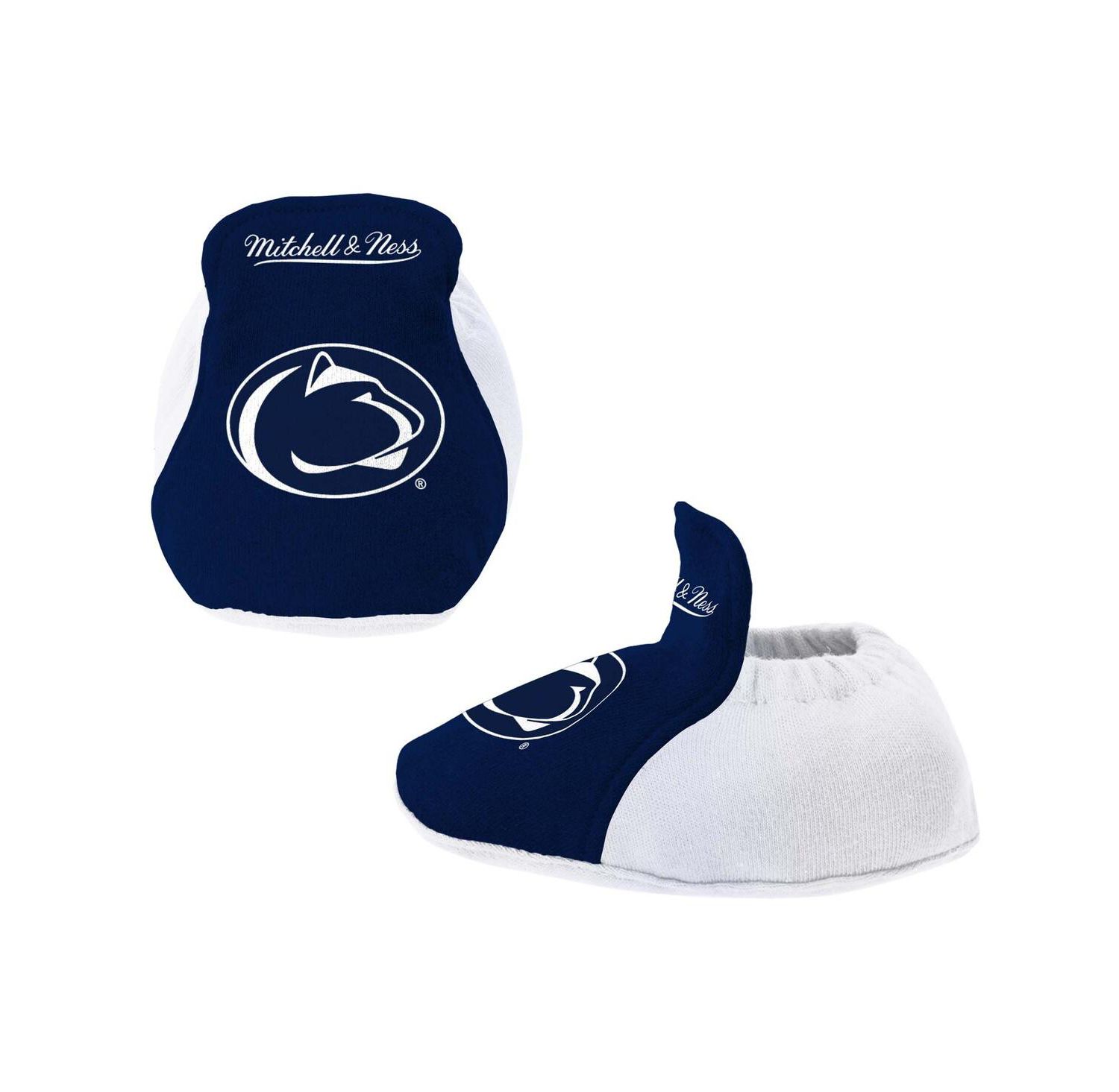 Baby Boys and Girls White Penn State Nittany Lions Bodysuit, Bib and Bootie, Set of 3
