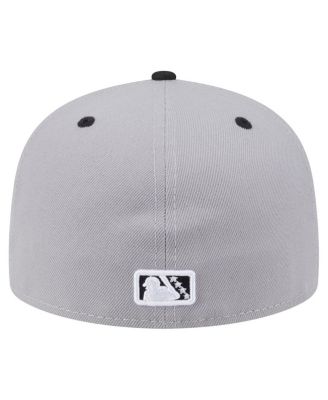 Men's&nbsp;Gray Portland Sea Dogs Authentic Collection 59FIFTY Hat