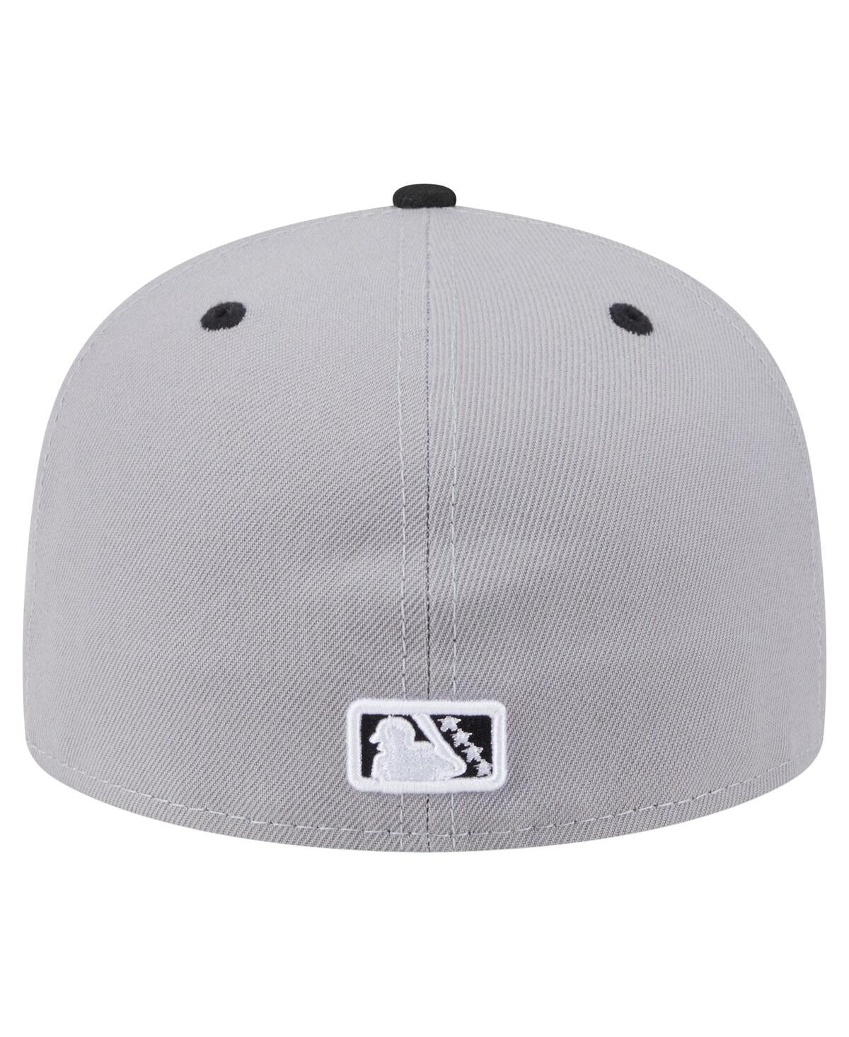 New Era Men's Gray Portland Sea Dogs Authentic Collection 59fifty Hat In Gray