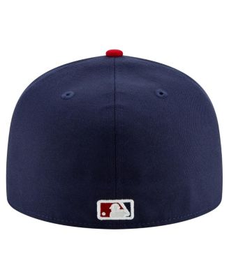 Men's&nbsp;White/Navy/Red Washington Nationals 20th Anniversary 59FIFTY Hat
