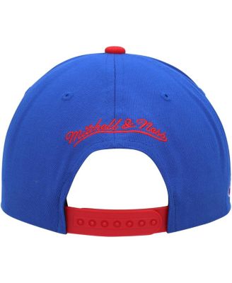 Men's Royal/Red LA Clippers Hardwood Classics Essentials 2.0 Snapback Hat