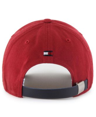 Men's x Tommy Hilfiger Red/Navy Chicago Bulls Courtside Cleanup Adjustable Hat