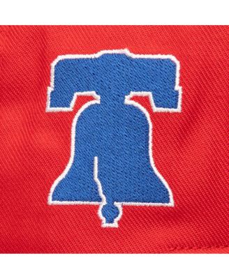 Men's Red Philadelphia Phillies Double Up Snapback Hat