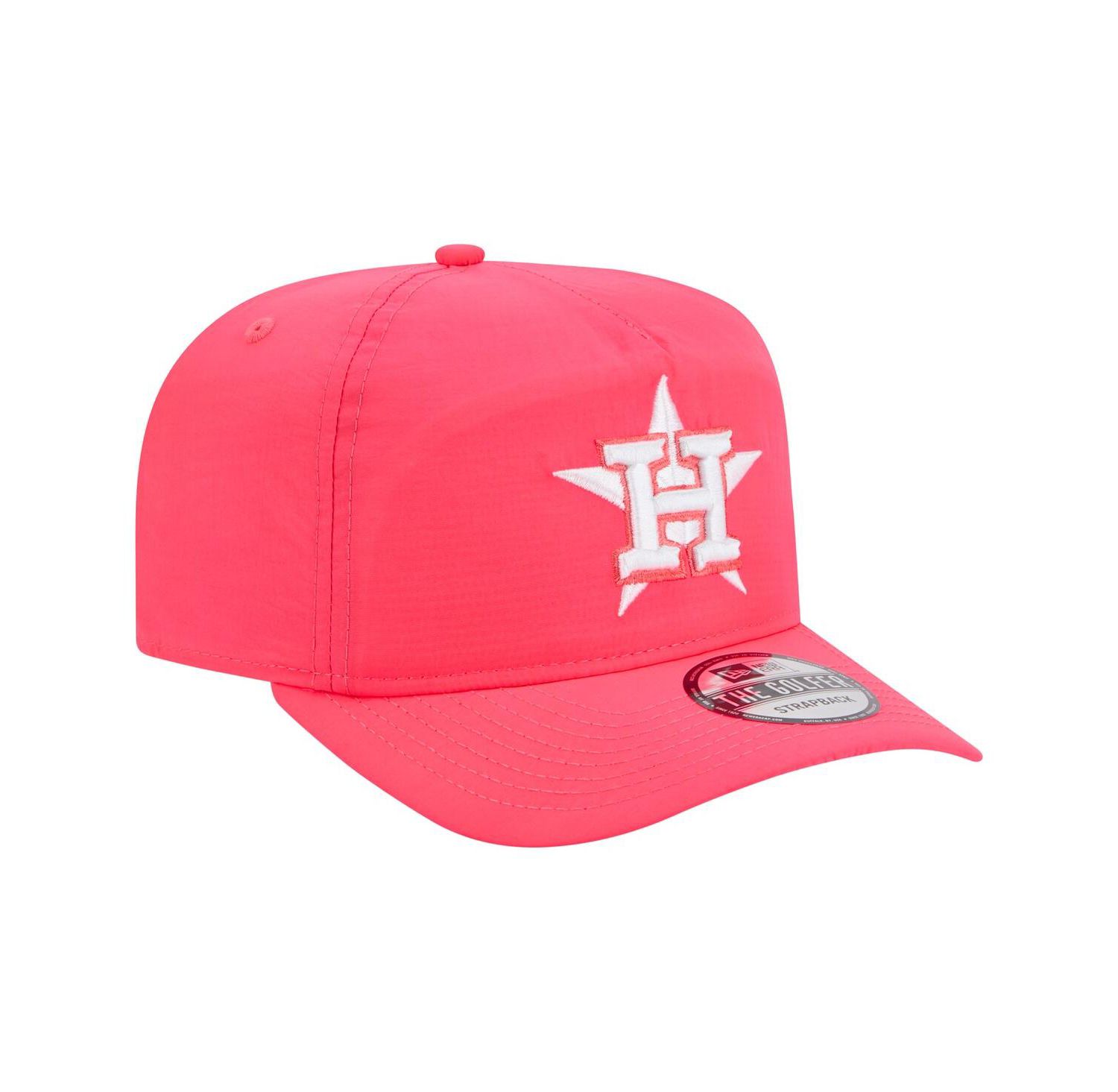 Men's Pink Houston Astros Everyday Golfer Adjustable Hat