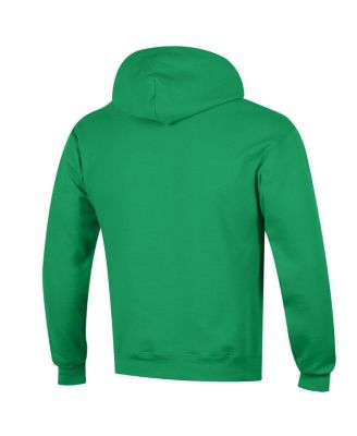 Men's&nbsp;Green Notre Dame Fighting Irish Arched Logo Fleece Pullover Hoodie