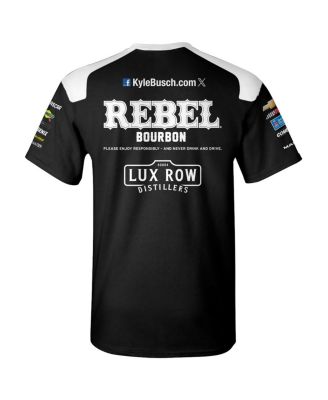 Men's Black Kyle Busch Rebel Bourbon Uniform T-Shirt