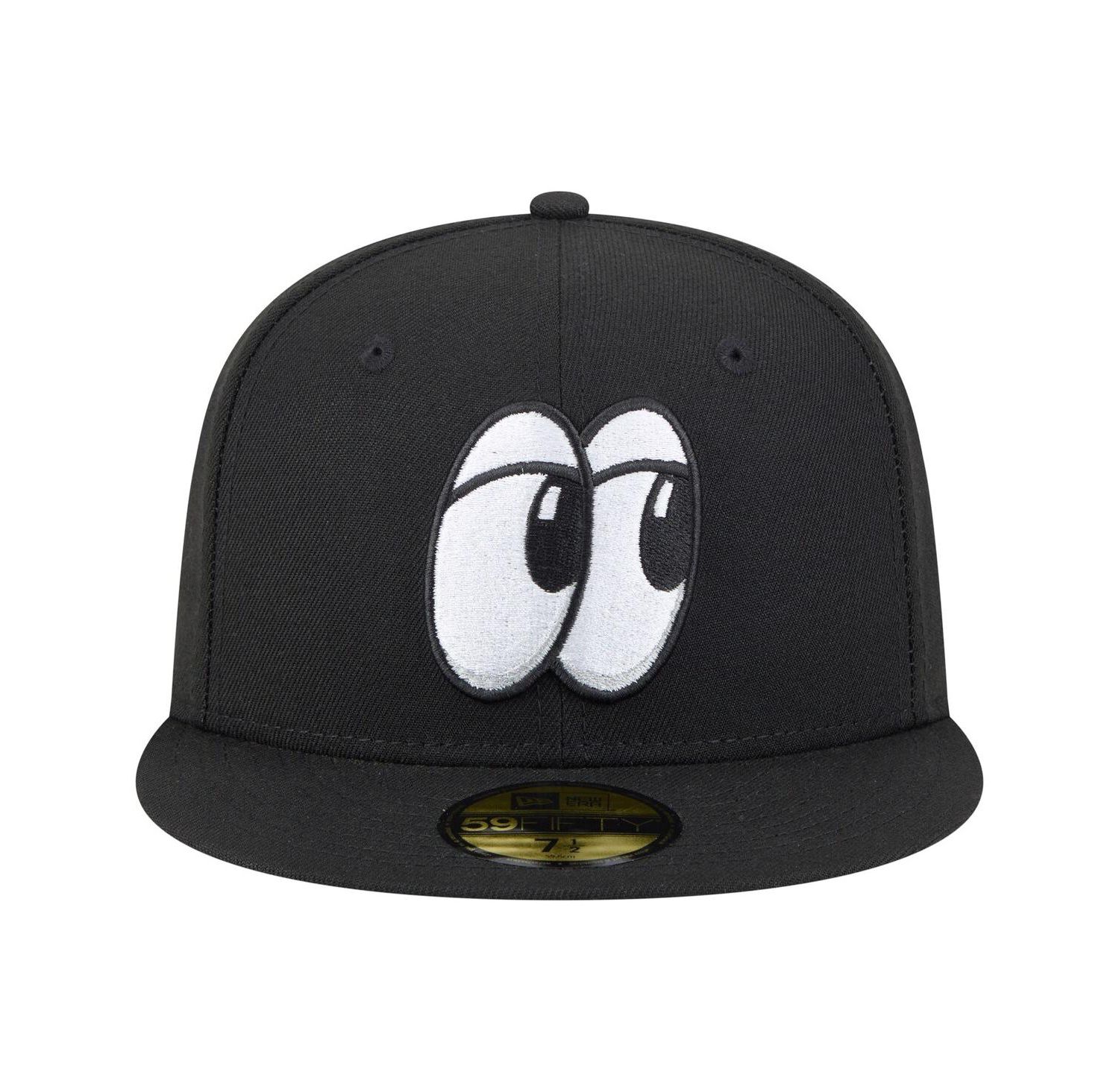 Men's Black Chattanooga Lookouts Authentic Collection 59FIFTY Hat