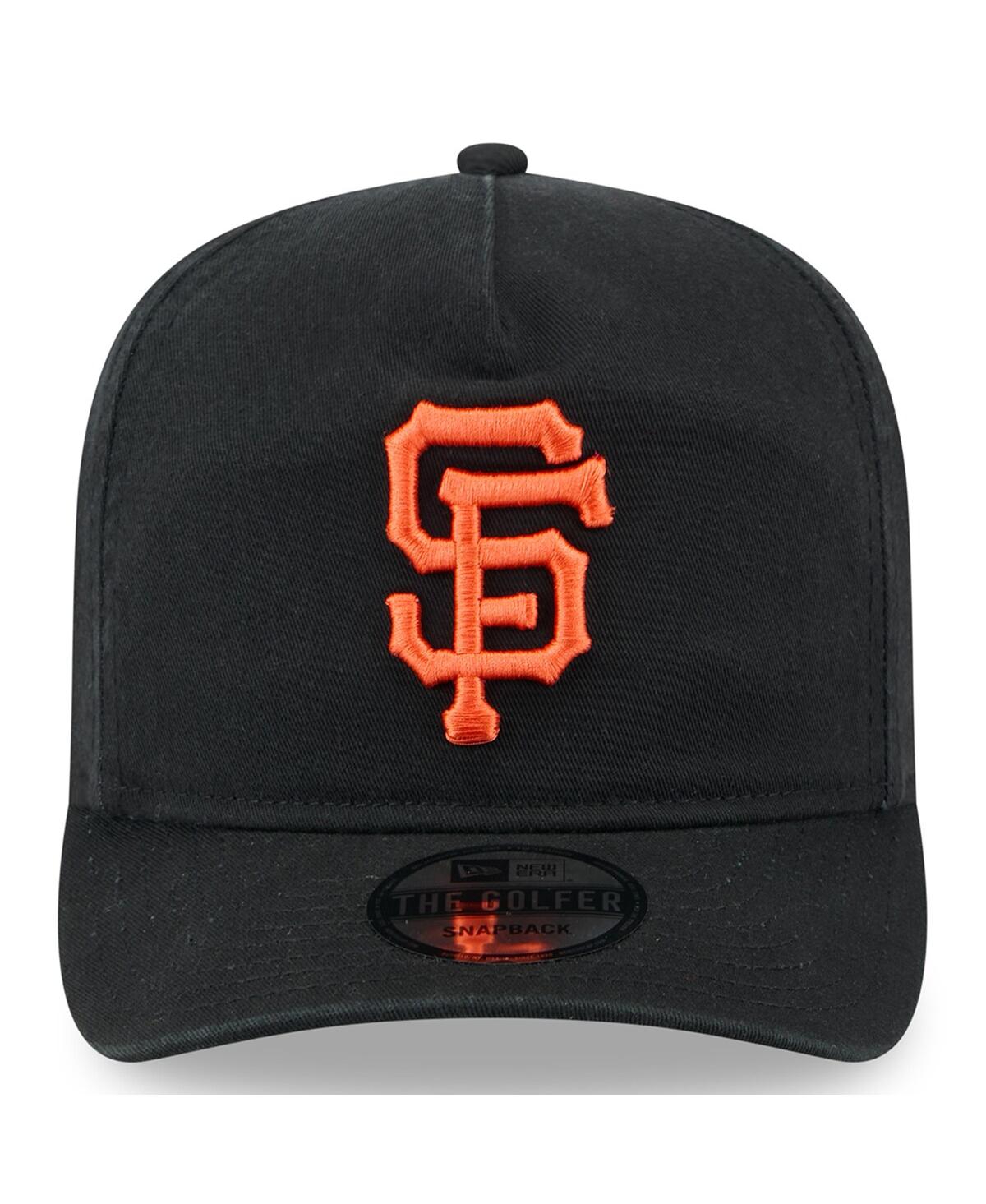New Era Men's Black San Francisco Giants 2025 Jackie Robinson Day Golfer Adjustable Hat In Black