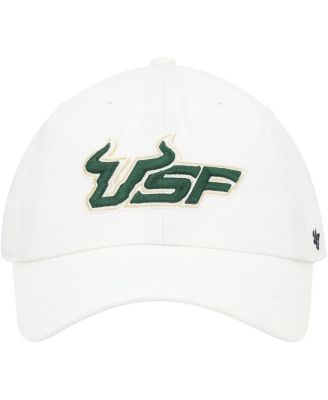 Men's White South Florida Bulls Clean Up Adjustable Hat