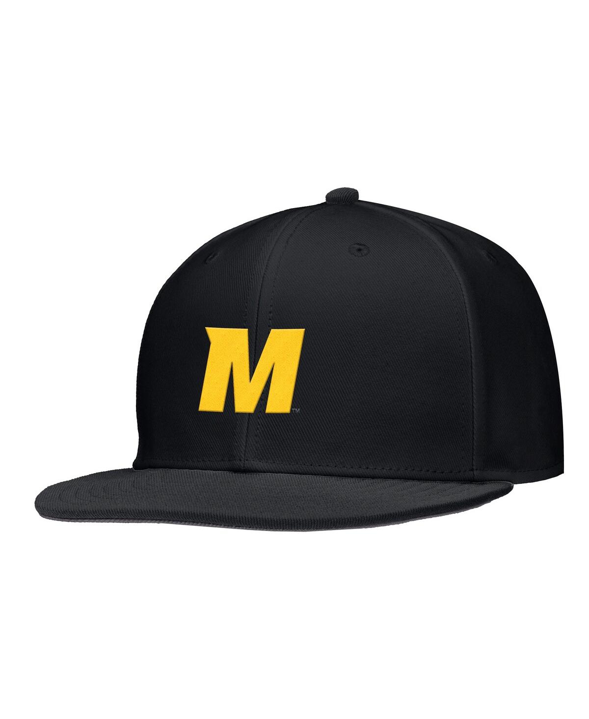 Nike Men's Black Missouri Tigers On-Field Baseball Performance Fitted Hat