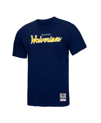 Men's Navy Michigan Wolverines Elite Script T-Shirt