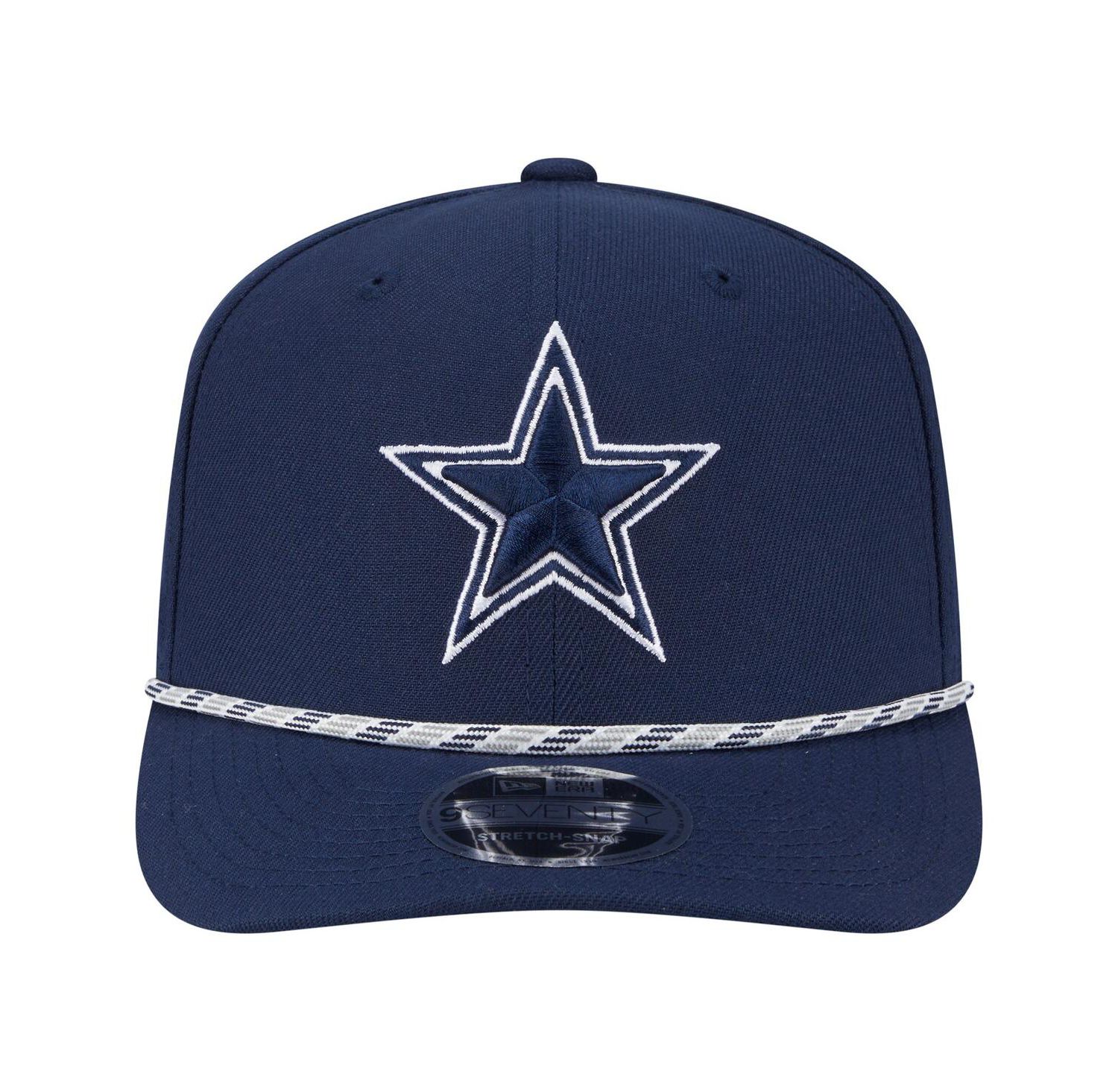 Men's Navy Dallas Cowboys Gameday Multi Rope 9SEVENTY Stretch-Snap Hat