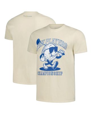 Barstool Golf - Men'sTan THE PLAYERS Golf Ball Guy Garment Dyed T-Shirt