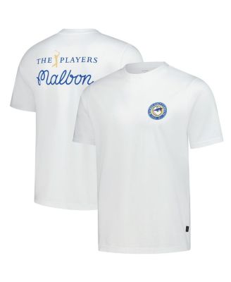 Malbon - Men's Golf White THE PLAYERS T-Shirt
