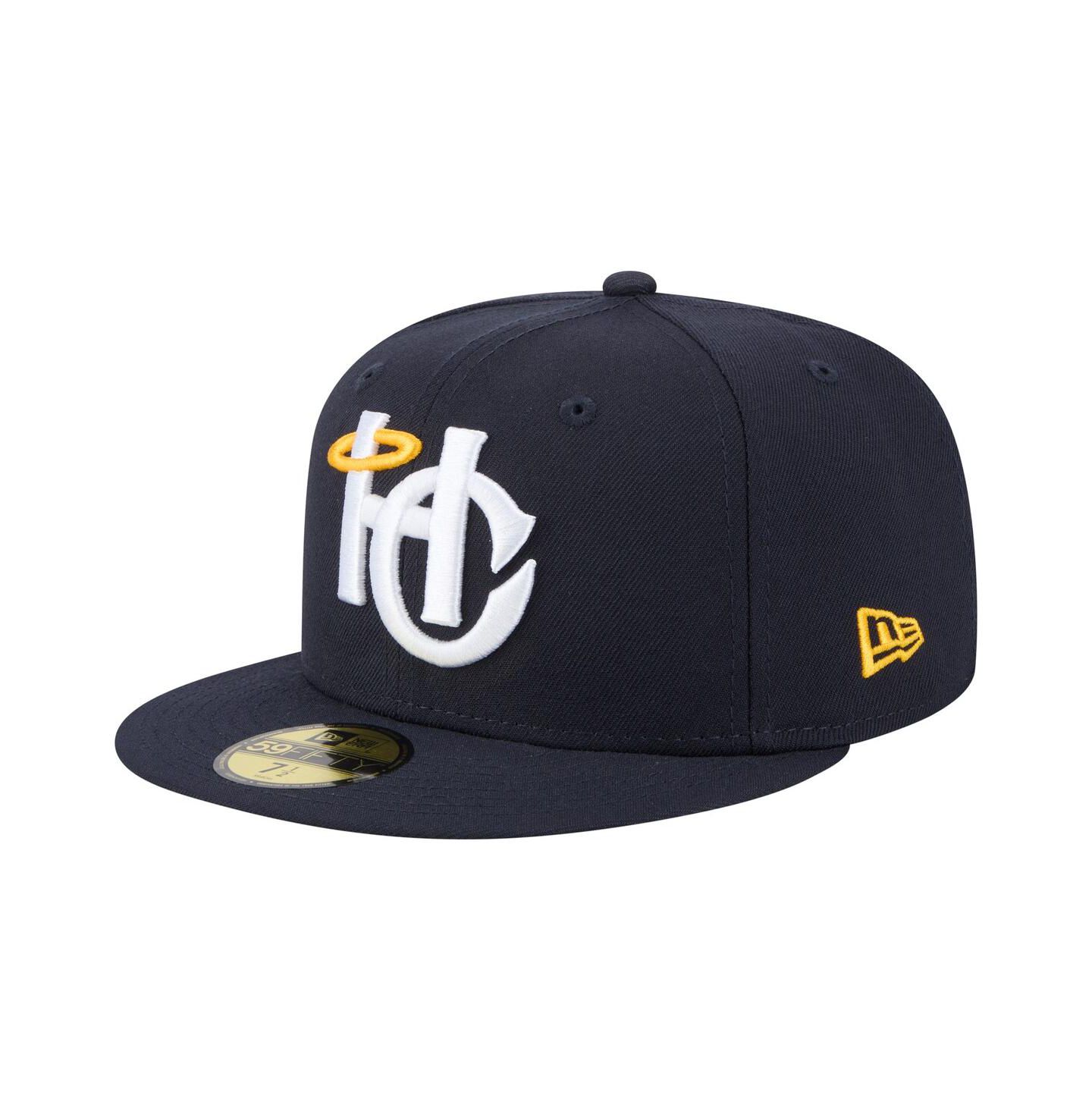 Мужская кепка New Era Navy Charleston RiverDogs Authentic Collection 59FIFTY Hat — фото 1