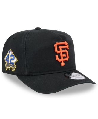 New Era - Men's Black San Francisco Giants 2025 Jackie Robinson Day Golfer Adjustable Hat