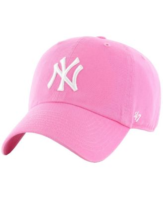 '47 Brand - Pink New York Yankees Bright Side Clean Up Adjustable Hat
