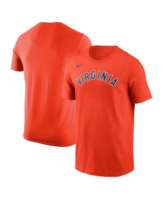 Nike - Men's  Orange Virginia Cavaliers Arch Logo T-Shirt