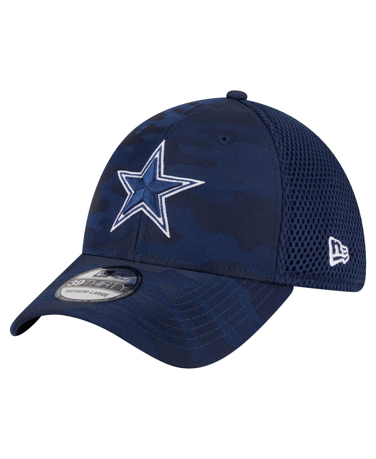 New Era Men's Navy Dallas Cowboys Active Camo 39thirty Flex Hat In Navy