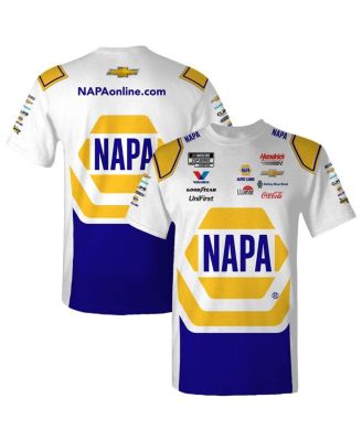 Hendrick Motorsports Team Collection - Men's White Chase Elliott NAPA Uniform T-Shirt