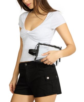 Прозрачная сумка Madden Girl Eddiec на молнии