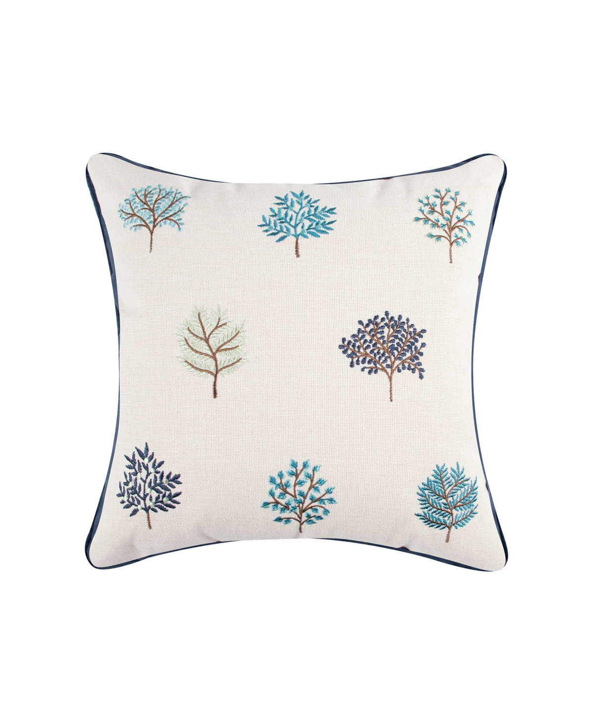 Levtex English Forest Embroidered Decorative Pillow, 16" x 16"