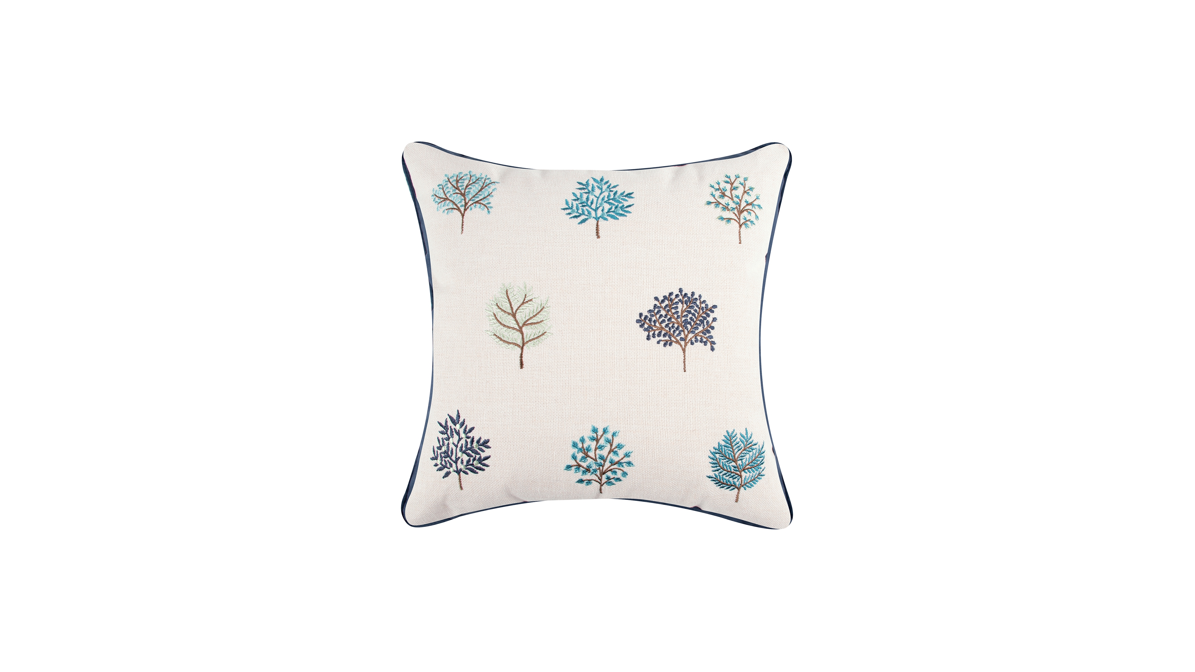 Levtex English Forest Embroidered Decorative Pillow, 16" x 16"