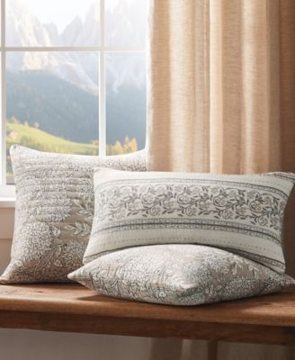 Adare Quilted Rectangle Decorative Pillow, 24" x 12"