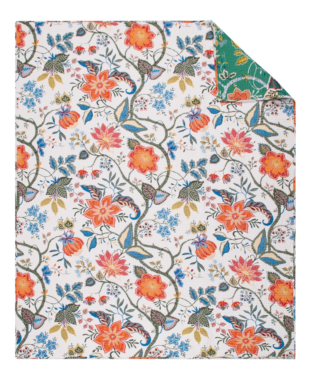 Levtex Carmina Reversible Quilted Throw, 50" X 60"
