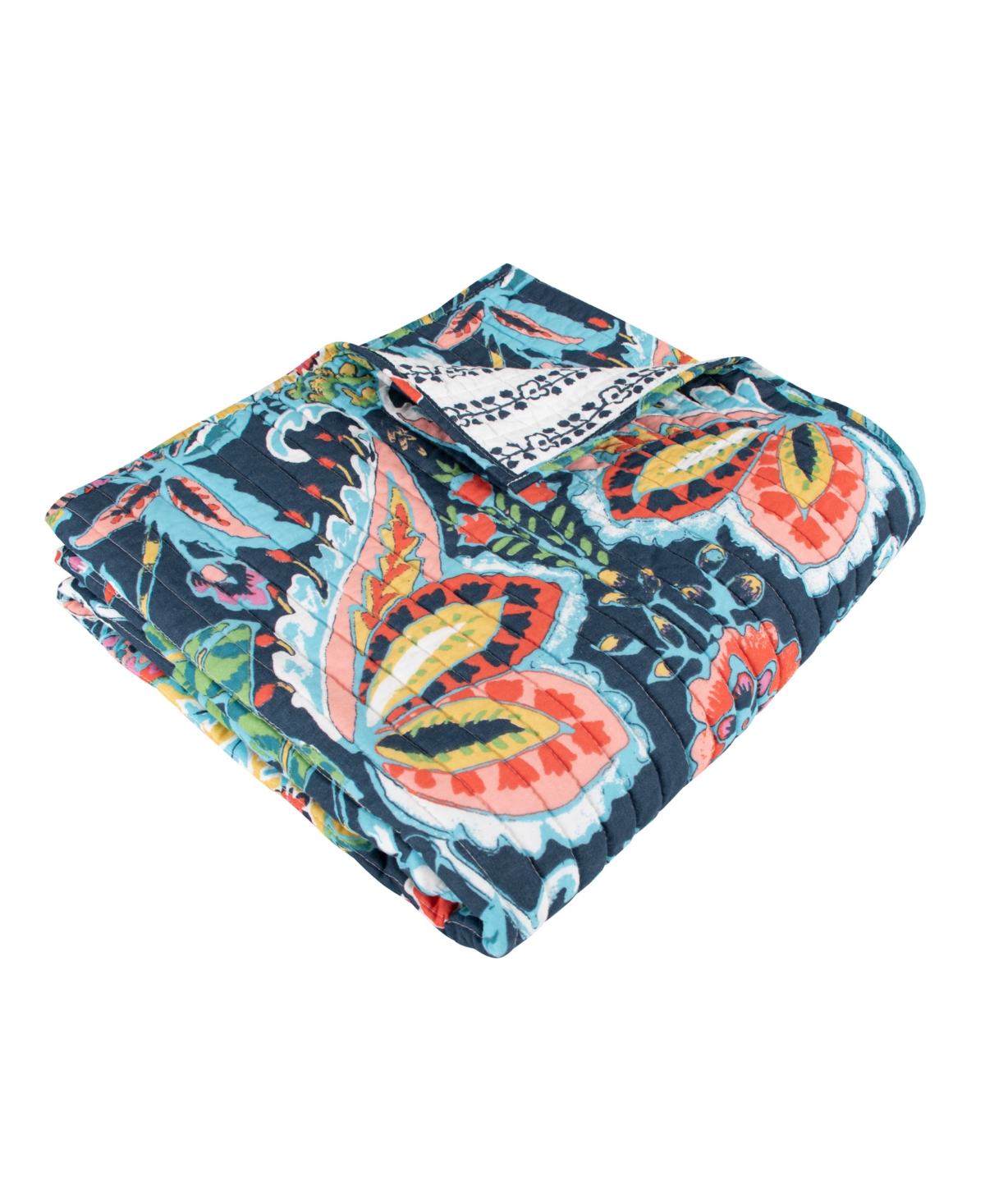 Levtex Diella Reversible Quilted Throw, 50" X 60"