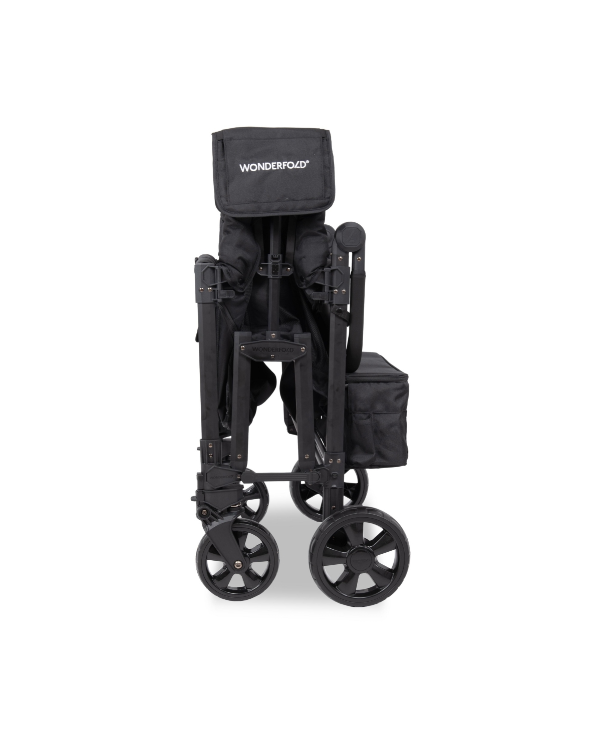 Wonderfold Wagon Infant Quad Stroller Wagon With Lighter Frame In Black