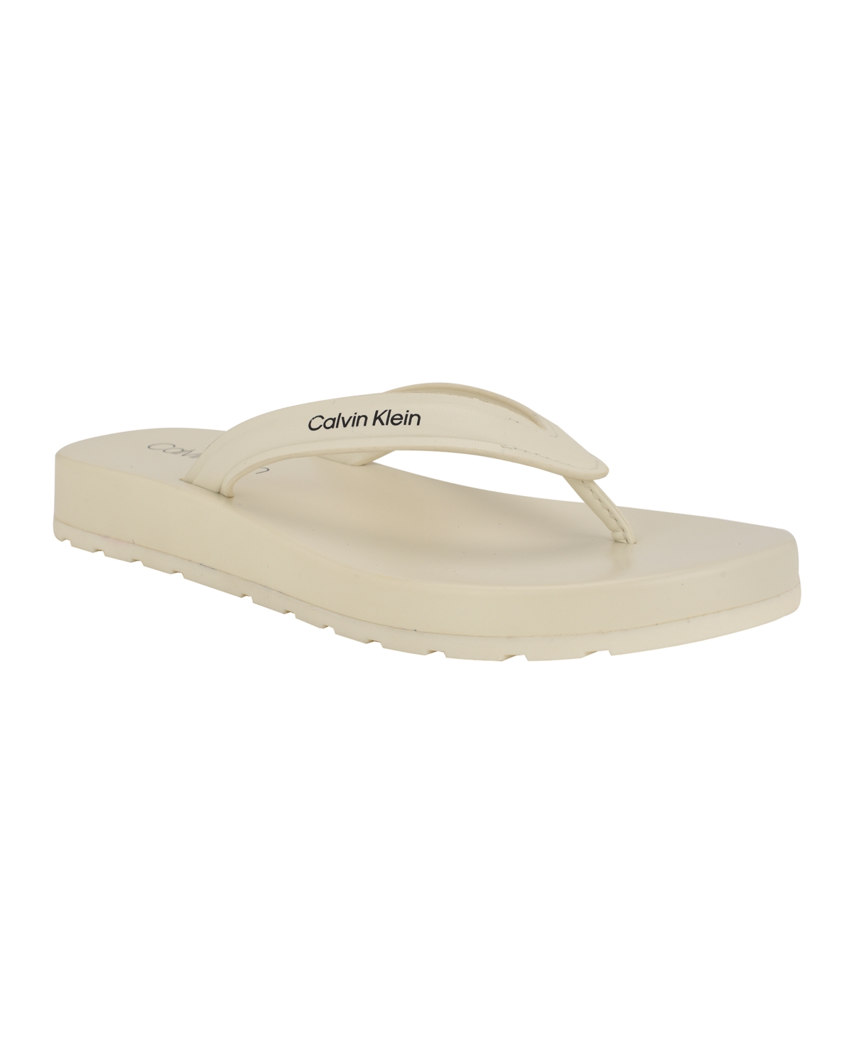 Women's Waves Flat Thong Sandals - Ivory