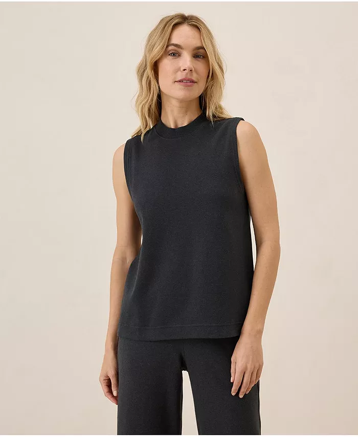 Women's Airplane Mock Neck Shell - thumbnail 3