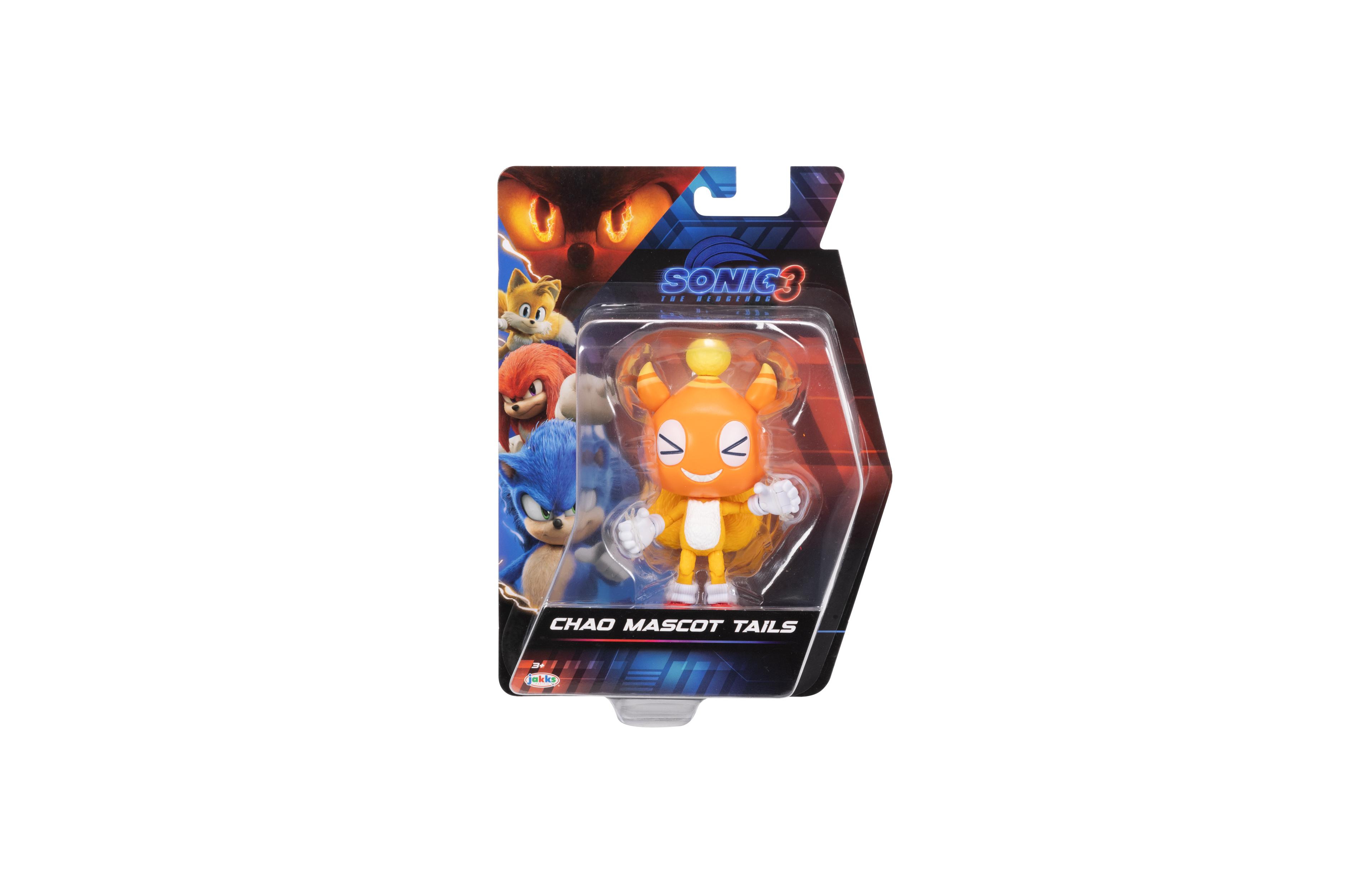 Sonic 3 Movie Tails with Chao Hat 5-Inch Wave 2 Action Figure