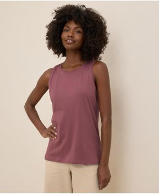Women's Organic Cotton Softspun High Neck Tank