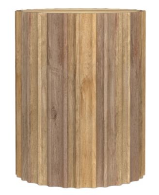 20" Mango Wood Rolf Side Table